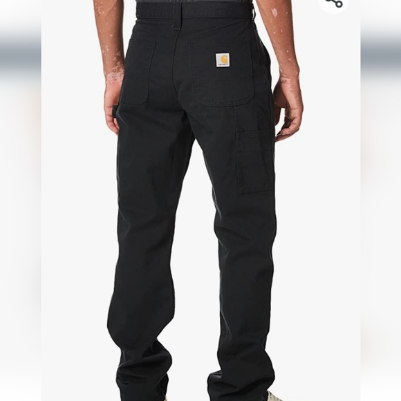 Carhartt Pants Carhartt Relaxed Fit Twill Utility Work Pants Black